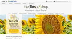 Desktop Screenshot of florists-chandlers-ford.com